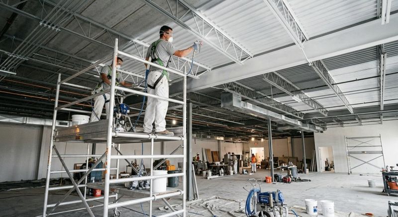 Commercial Ceiling Painting in Arvada, CO