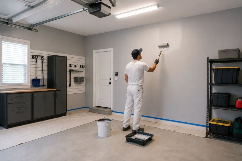 Garage Walls Painting in Wilmington, NC