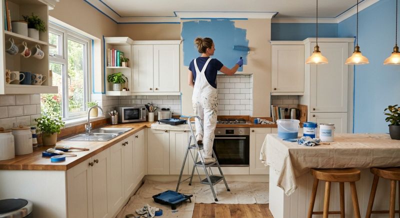 Kitchen Painting in Wilmington, NC