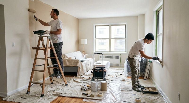 Apartment Interior Painting in Kansas City, KS