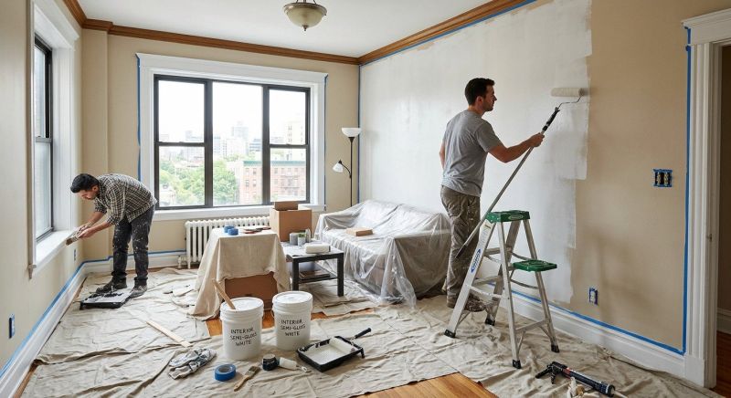 Apartment Interior Painting in Wilmington, NC
