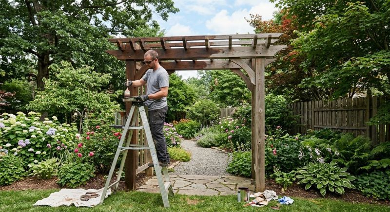Arbor Staining in Waco, TX
