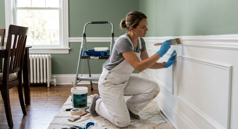 Baseboards Painting in Wilmington, NC