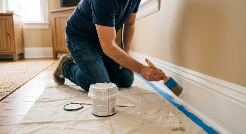 Baseboards Painting in Kansas City, KS