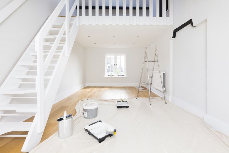 Basement Stairs Painting in Wilmington, NC