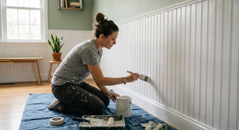 Beadboard Painting in Wilmington, NC