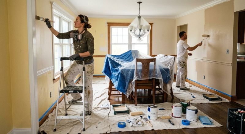 Bedroom Painting in Wilmington, NC