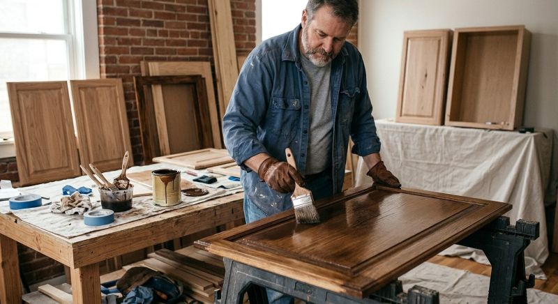 Cabinet Staining Service in Indianapolis, IN