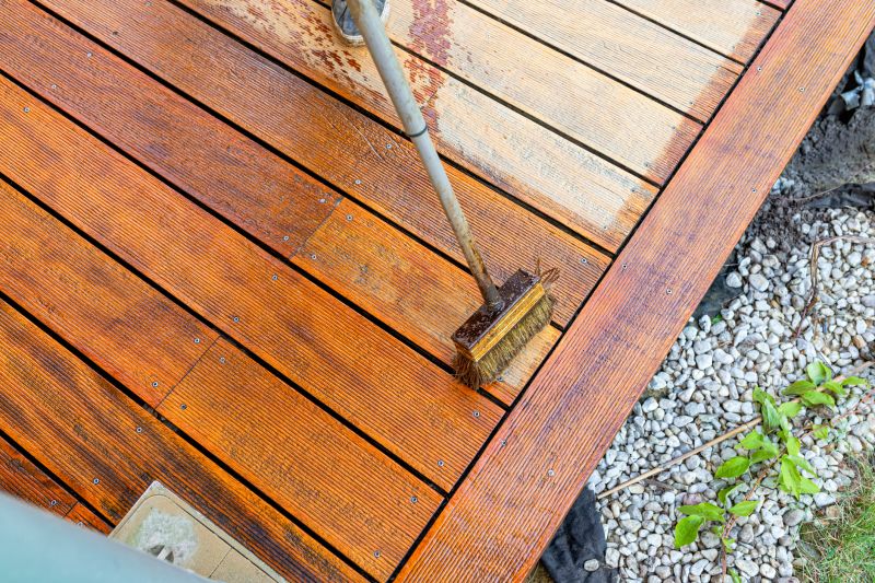 Cedar Deck Staining in Waco, TX