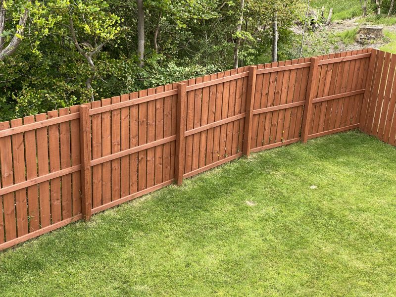 Cedar Fence Staining in Waco, TX
