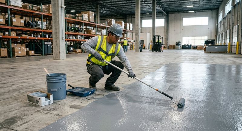 Commercial Concrete Painting in Fort Collins, CO