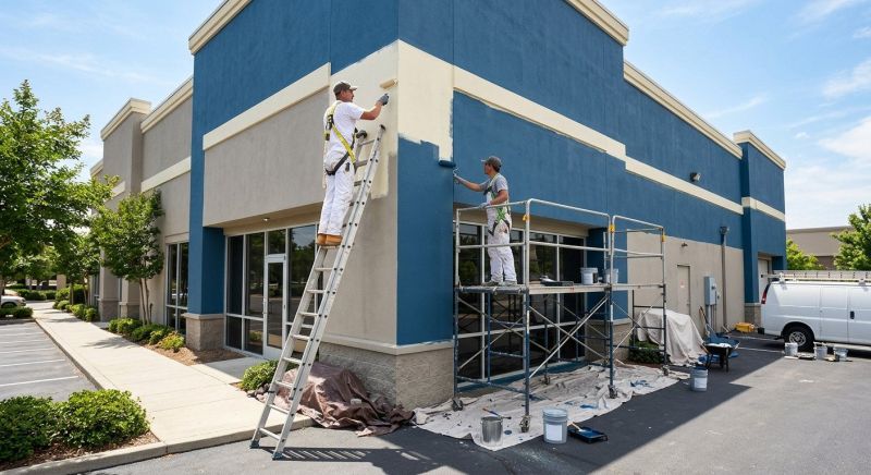 Commercial Concrete Painting in Waco, TX