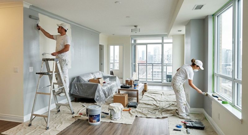 Condo Interior Painting in Wilmington, NC
