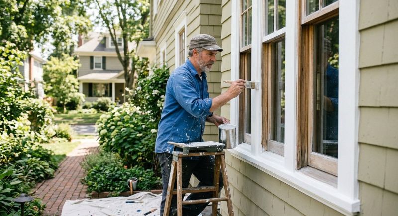 Den Painting in Wilmington, NC