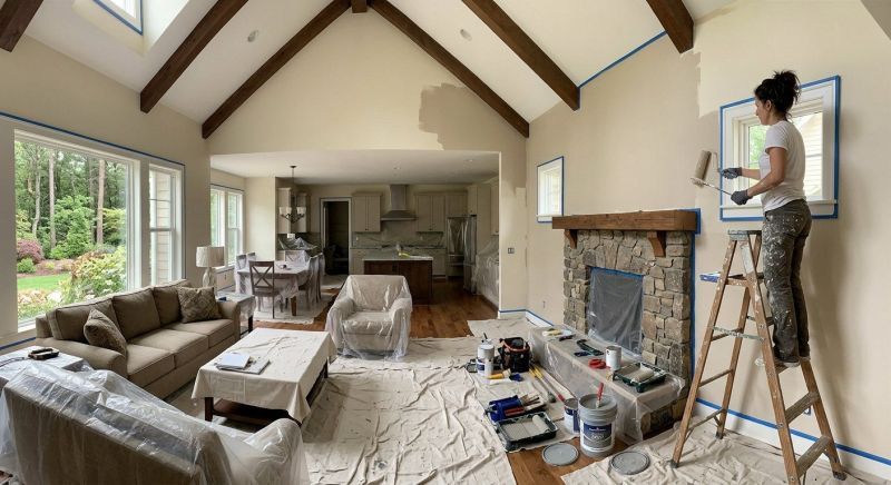 Dining Room Painting in Wilmington, NC