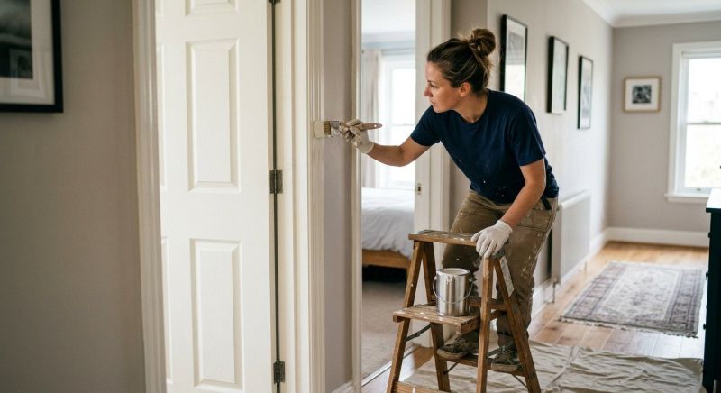Door Frame Painting in Waco, TX