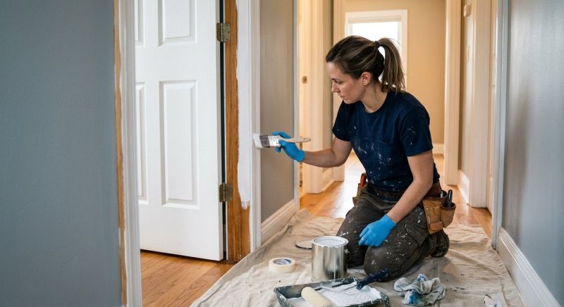 Door Jamb Painting in Waco, TX