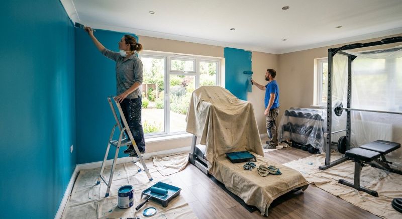 Exercise Room Painting in Waco, TX