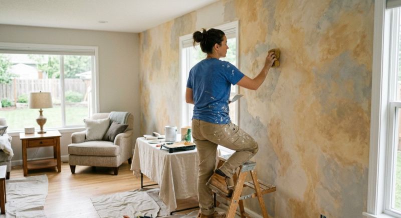 Faux Interior Painting in Alpharetta, GA