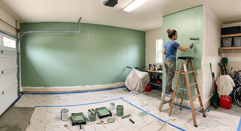 Garage Walls Painting in Waco, TX