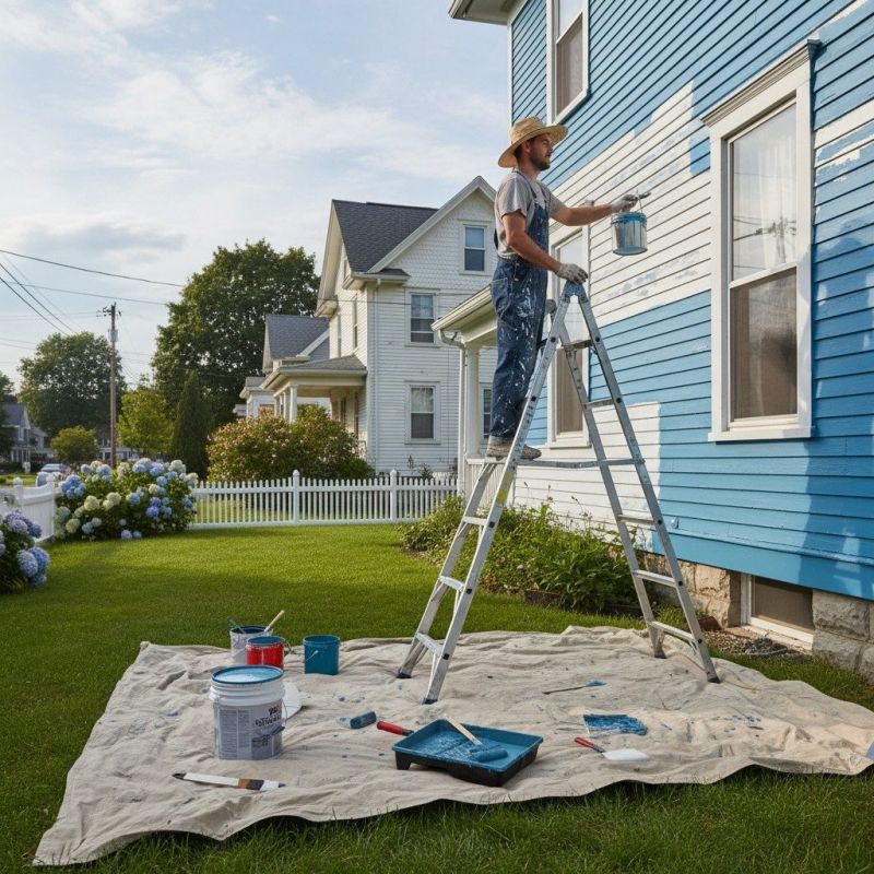 House Limewashing in Fort Collins, CO