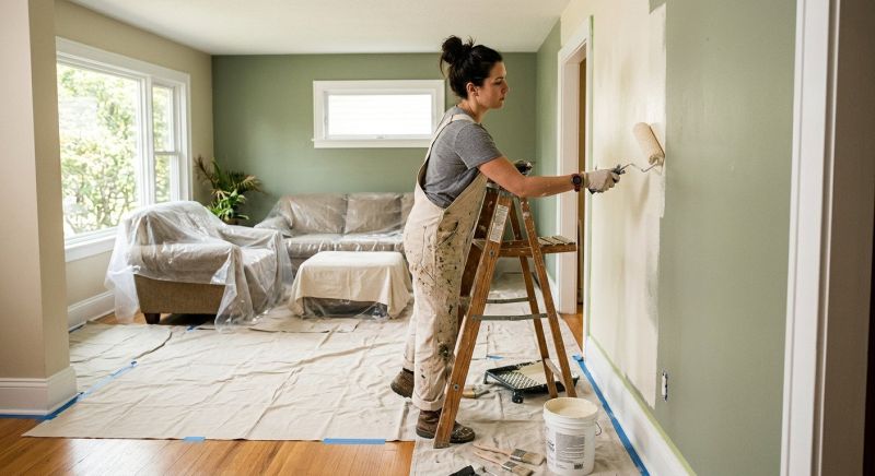Indoor Painting Service in Kansas City, KS