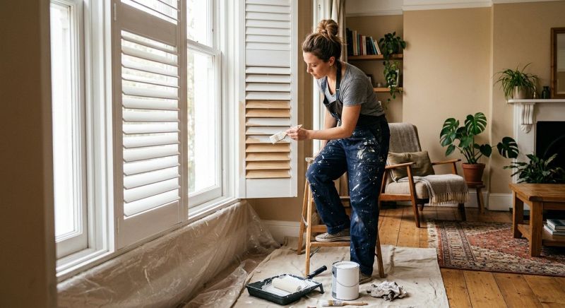 Interior Shutters Painting in Waco, TX