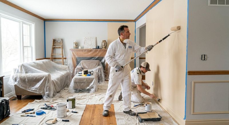 Interior Wall Painting in Kansas City, KS