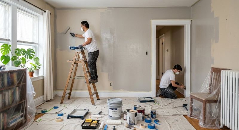 Interior Wall Painting in Kansas City, KS