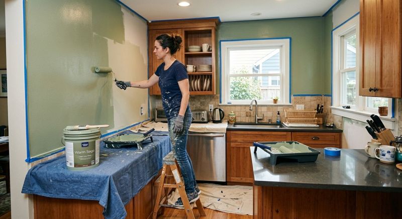 Kitchen Painting in Wilmington, NC