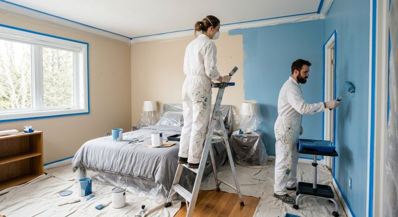 Master Bedroom Painting in Wilmington, NC