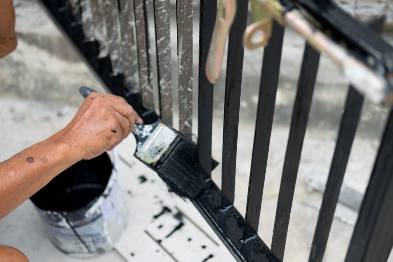 Metal Railing Painting in Waco, TX