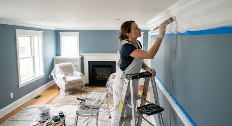 Molding Painting in Wilmington, NC