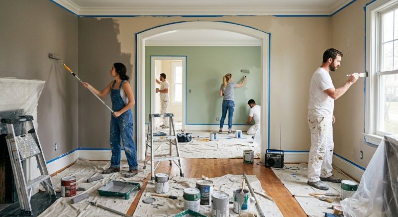 Multiple Rooms Painting in Kansas City, KS
