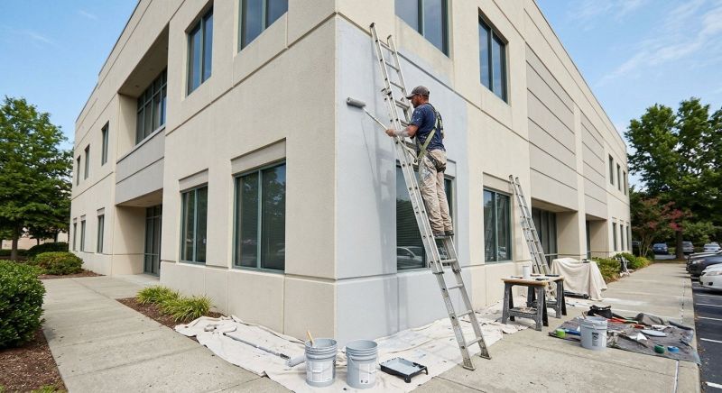 Outdoor Commercial Painting in Longmont, CO