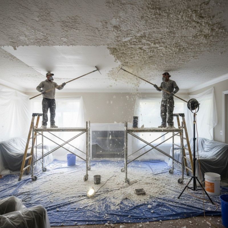 Popcorn Ceiling Removal in Waco, TX