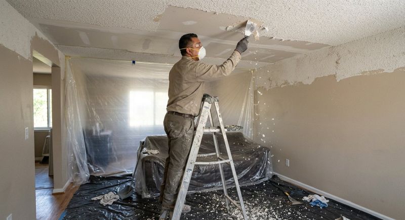 Popcorn Ceiling Removal in Waco, TX