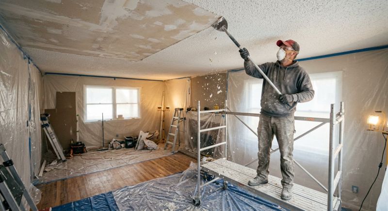 Popcorn Ceiling Renovation in Waco, TX