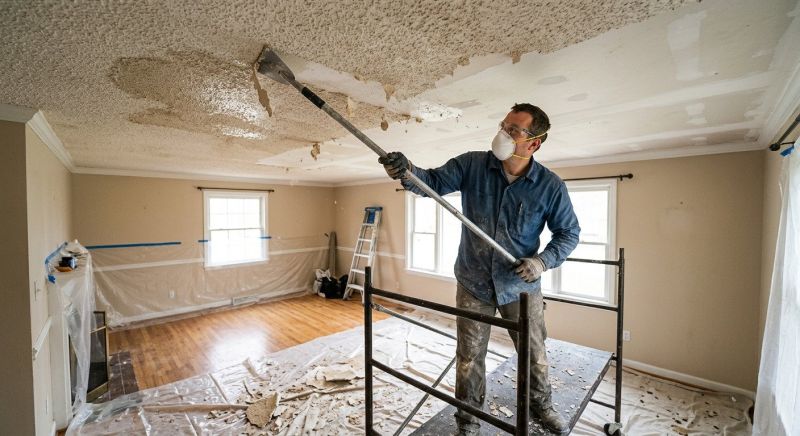 Popcorn Ceiling Smoothing in Waco, TX