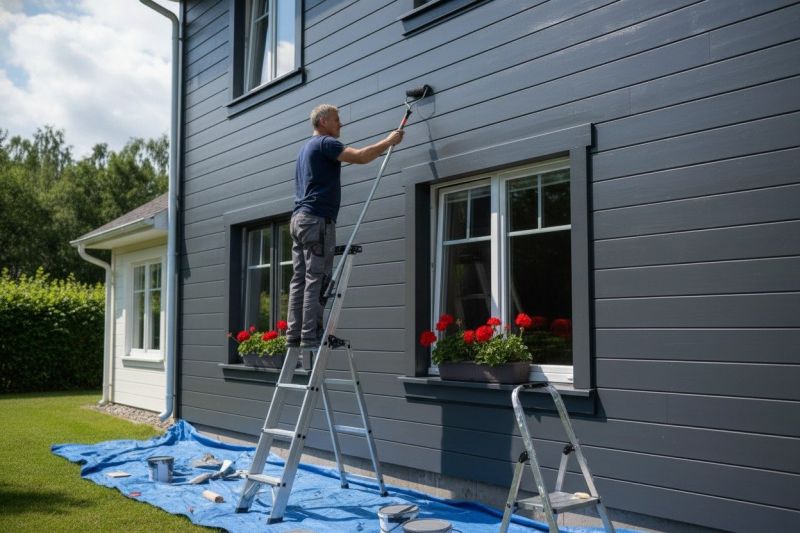 Soffit Painting in Arvada, CO