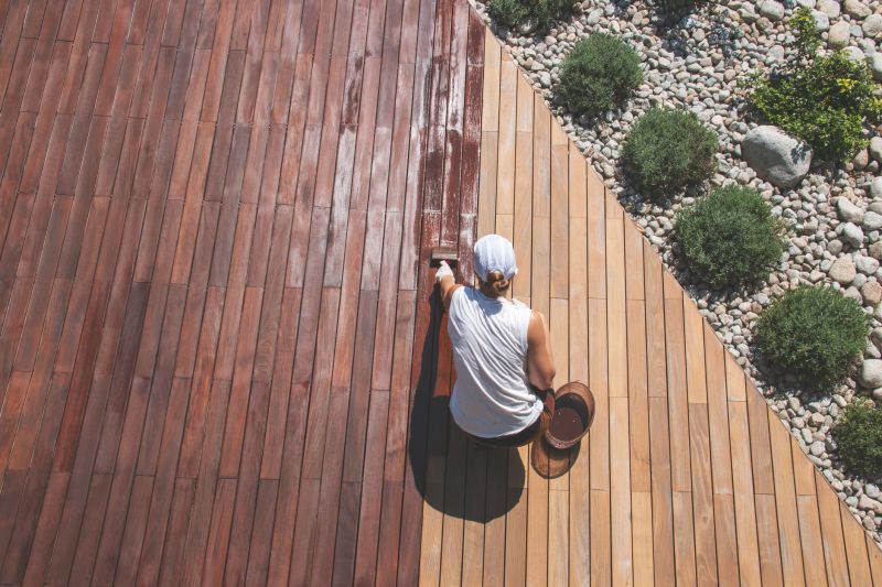 Terrace Staining in Waco, TX
